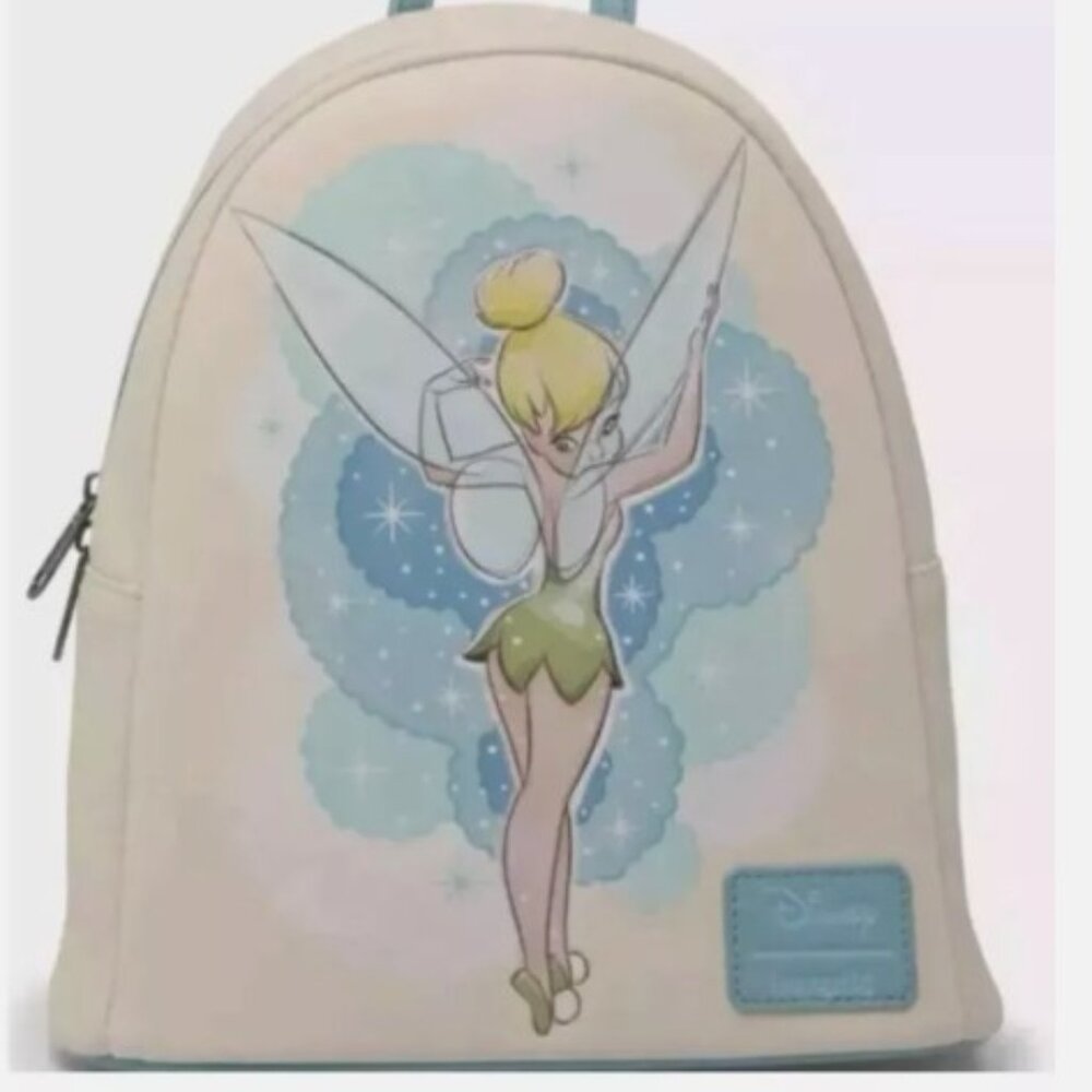 NWT Disney Loungefly Tinkerbell Back Pose Mini Backpack